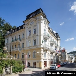 Hotel Sanatorium Westend в городе Марианске-Лазне, Чехия. Иллюстративное фото