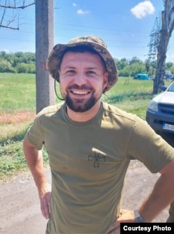 Володимир Гунько, боєць-доброволець