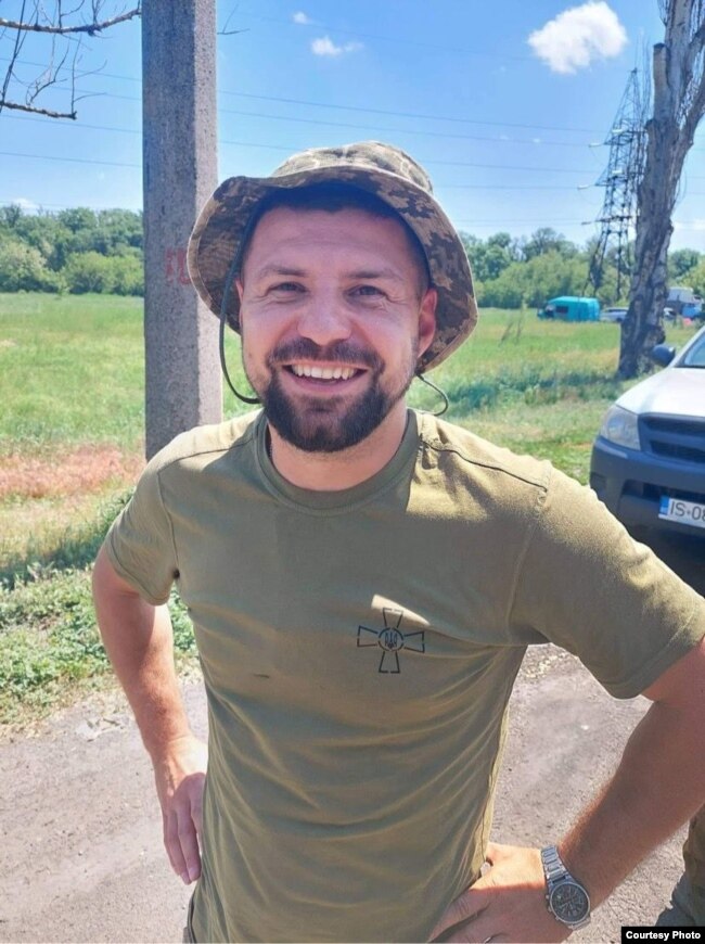 Володимир Гунько, боєць-доброволець