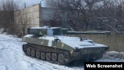 Фото з телеграм-каналу, що пов'язаний ПВК «Вагнер», яке могло видати розташування ремонтної бази російських військових