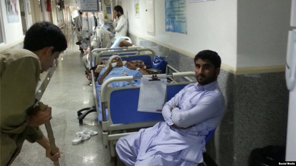 راهرو بیمارستان امام علی چابهار