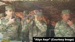 Türkmen harbylary. Arhiw suraty.