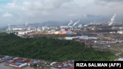 Indonesia Morowali Industrial Park (IMIP), u kojem je došlo do eksplozije u topionici nikla, 12. maj 2023.