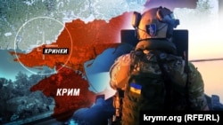 Колаж із використанням зображень морського піхотинця ЗСУ та мапи України з позначенням окупованих Росією територій