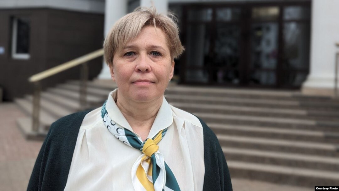 Russian anti0war activist Svetlana Marina (file photo)