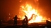 За версією слідства, 14 серпня близько десятої години вечора у будівлі автосервісу при технічному обслуговуванні автомобілів сталася пожежа, вогонь перекинувся на АЗС, де вибухнула газоповітряна суміш