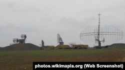 Расейская база СПА і зэнітна-ракетных комплексаў у Еўпаторыі. Архіўнае фота