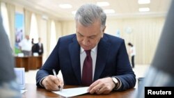 O‘zbekiston prezidenti Shavkat Mirziyoyev