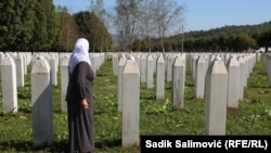 Qendra Përkujtimore Potoçari për viktimat e Srebrenicës.
