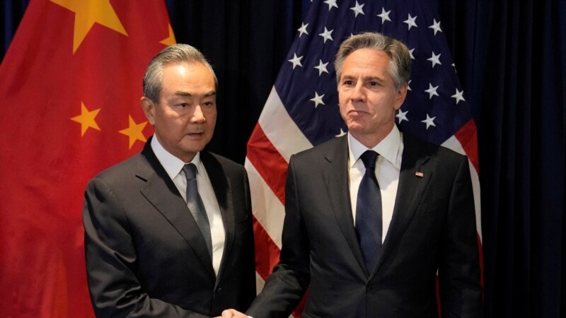 دیدار وزرای خارجه آمریکا و چین؛ هشدار درباره «عوامل منفی در روابط» دو کشور