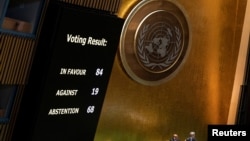 Votimi në Asamblenë e Përgjithshme të OKB-së, 23 maj 2024.