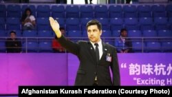 اجمل اسحاقزی داور ملی فدراسیون کوراش و سامبوی افغانستان
