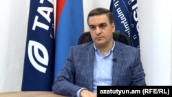 Armenia - Former human rights ombudsman Arman Tatoyan speaks to RFE/RL, March 25, 2024.