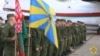 Адзін з падразьдзелаў беларускай арміі, які праходзіў навучаньне ў Расеі. Архіўнае фота