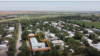 Kazakhstan - View of the school in the village of Shalkar, Karasai district, Almaty region. Screenshot