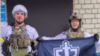 Участники "Русского добровольческого корпуса" в Брянской области, кадр из видео