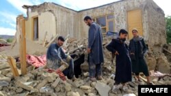 تخریبات ناشی از سیلاب ها در افغانستان 