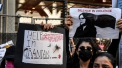 از گردهمایی‌های اعتراضی ایرانیان در نیویورک پس از جان‌باختن مهسا (ژینا) امینی در بازداشت گشت ارشاد