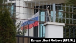 The Russian Embassy in Chisinau was ordered by Moldovan authorities last month to reduce its staff. (file photo)