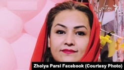 ژولیا پارسی مدافع حقوق زنان که توسط طالبان در کابل زندانی شده است 