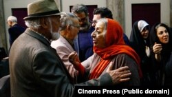 مرضیه برومند در مراسم معارفه خود به‌ عنوان مدیر عامل جدید خانه سینما