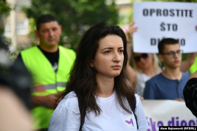 Elvira Muhić, predsjednica Udruženja oboljelih od cistične fibroze u Federaciji BiH, 22. juna 2023.