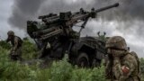 САУ Caesar работает под Авдеевкой, май 2023 года