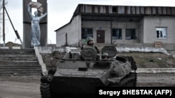 Украинские военные под Бахмутом, 11 марта 2023 года