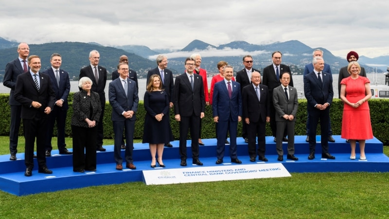 G7: Орусиянын активдери Киев Москвадан кенемте өндүрмөйүнчө камакта болот