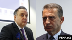 Ranko Debevec, suspendovani predsjednik Suda Bosne i Hercegovine i Osman Mehmedagić, bivši direktor Obavještajno-sigurnosne agencije Bosne i Hercegovine. 