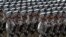 Солдаты маршируют на военном параде в Пекине, Китай, 3 сентября 2015 года