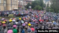 Protest protiv zagađenja u Užicu, 14. maja 2024.