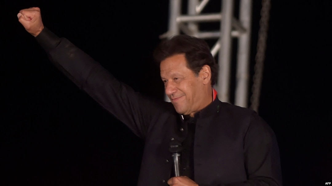 Former Pakistani Prime Minister Imran Khan (file photo)