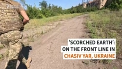 'Scorched Earth': On The Front Line In Chasiv Yar