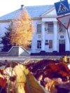 Ліцей в окупованій Новій Каховці, архівне фото