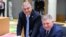 Orbán Viktor és Robert Fico az EU brüsszeli csúcstalálkozóján 2024. március 22-én