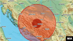 Земјотрес во Сараево, Босна и Херцеговина