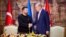 Президент України Володимира Зеленський (л) та президент Туреччини Реджеп Таїп Ердоган (п) у Стамбулі. Туреччина, 8 березня 2024 року