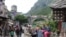 Mostar, Bosnia-Herzegovina, Old town Mostar, tourists, May 9, 2023. 