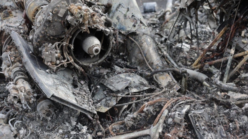 В воинской части под Тирасполем дрон-камикадзе уничтожил вертолет
