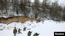 Тренування бійців «Сибірського батальйону» Інтернаціонального легіону ЗСУ (фоторепортаж)