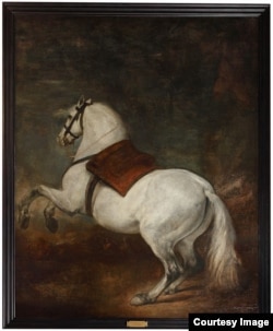 Веласкес. Белый конь
