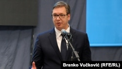 Predsednik Srbije Aleksandar Vučić 