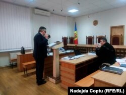 Экс-депутат Юрий Реницэ во время слушаний в Высшей судебной палате