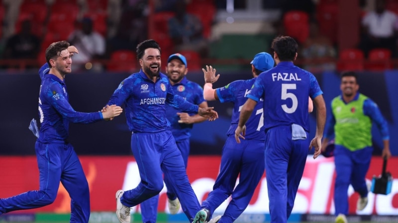افغانستان به مرحلۀ نیمه‌نهایی جام جهانی کریکت ۲۰۲۴ راه یافت