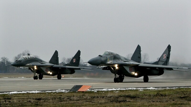Польшча перадасьць Украіне чатыры баявыя зьнішчальнікі МіГ-29 савецкай вытворчасьці