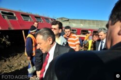 Ministrul Transporturilor la acea vreme, Radu Berceanu, a venit la fața locului la câteva ore de la accident.