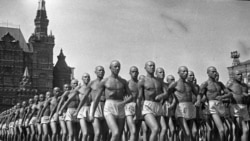 Физкультурники на Красной площади, 1938