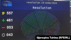Brisel - Evropski parlament glasa o rezoluciji o Srbiji u vezi sa navodnim nepravilnostima tokom izbora 8. februar 2024.