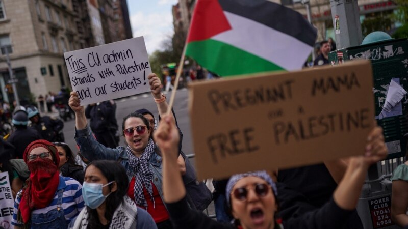 ادامه اعتراضات دانشجویی در آمریکا، توافق دانشجویان برای پایان تحصن در پاریس